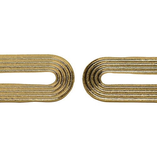 Фото ракурс 2 - Жіночі золото-червоні сережки Parfois артикул 237714 _RD FW2025