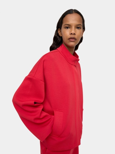 Фото ракурс 1 - Жіночий червоний жакет Parfois артикул 238306 _RD FW2025