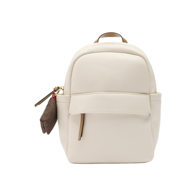 Женский молочный рюкзак Parfois артикул 236794 _EC FW2025 Фото ракурс 1 - Женский молочный рюкзак Parfois артикул 236794 _EC FW2025