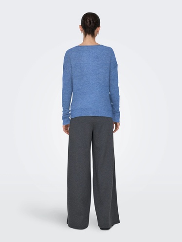 Фото ракурс 2 - Жіночий блакитний джемпер Only артикул 15207823 Ebb And Flow FW2025