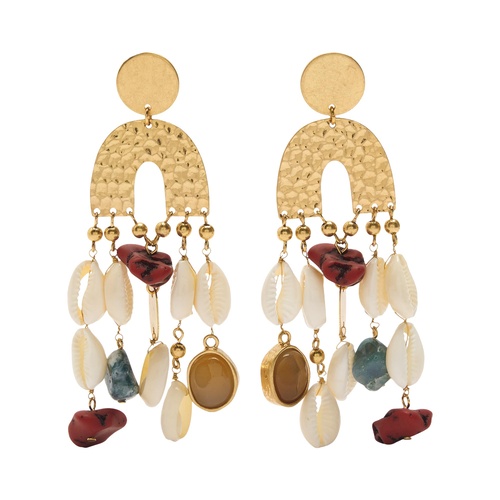 Фото ракурс 1 - Женские разноцветные серьги Parfois артикул 237728 _HM FW2025