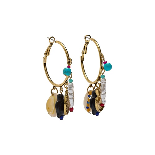 Фото ракурс 1 - Жіночі золоті сережки Parfois артикул 234933 _BM FW2025