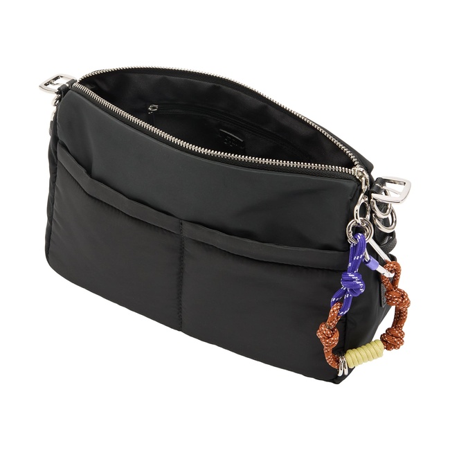 Жіноча чорна сумка Parfois артикул 240807 _BK FW2025 Фото ракурс 4 - Жіноча чорна сумка Parfois артикул 240807 _BK FW2025