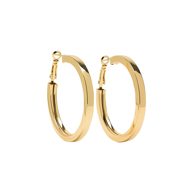 Жіночі золоті сережки Parfois артикул 160190 _GD FW2025 Фото ракурс 3 - Жіночі золоті сережки Parfois артикул 160190 _GD FW2025