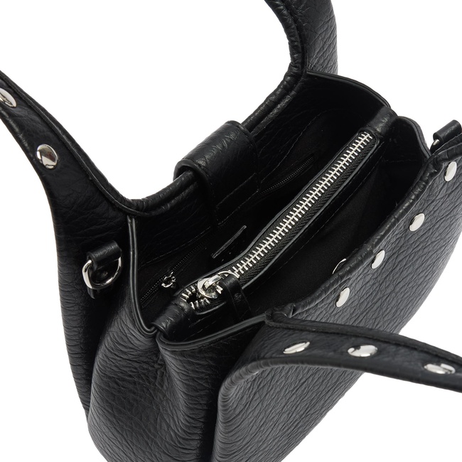 Женская черная сумка Parfois артикул 232317 _BK FW2025 Фото ракурс 4 - Женская черная сумка Parfois артикул 232317 _BK FW2025