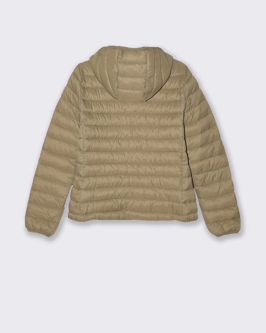 Фото ракурс 2 - Женская коричневая куртка Piazza Italia артикул 57935 CAMEL FW2025