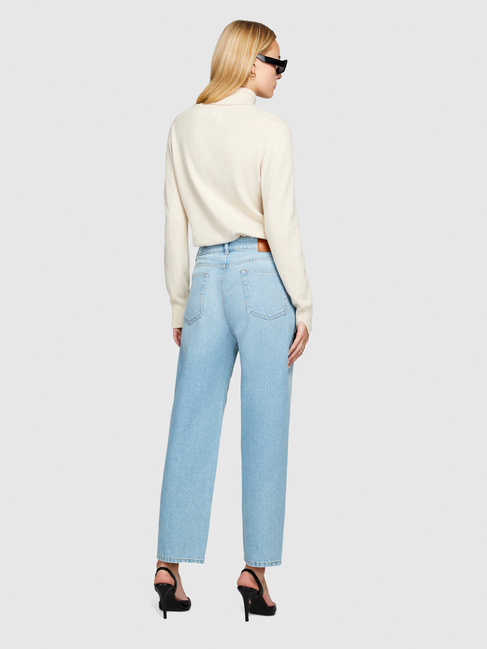 Фото ракурс 2 - Женская бежевая водолазка Sisley артикул 102HM2174 90W 25A