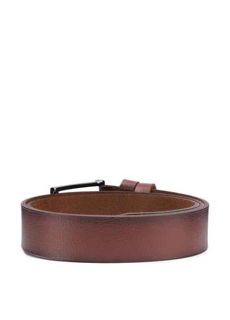 Чоловічий коричневий ремінь EQUILIBRI артикул M990 002 000 Brown light No season Фото ракурс 2 - Чоловічий коричневий ремінь EQUILIBRI артикул M990 002 000 Brown light No season