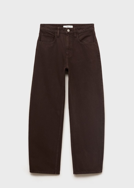 Жіночі коричневі джинси Mango артикул 17094091 32 1 season Фото ракурс 3 - Жіночі коричневі джинси Mango артикул 17094091 32 1 season