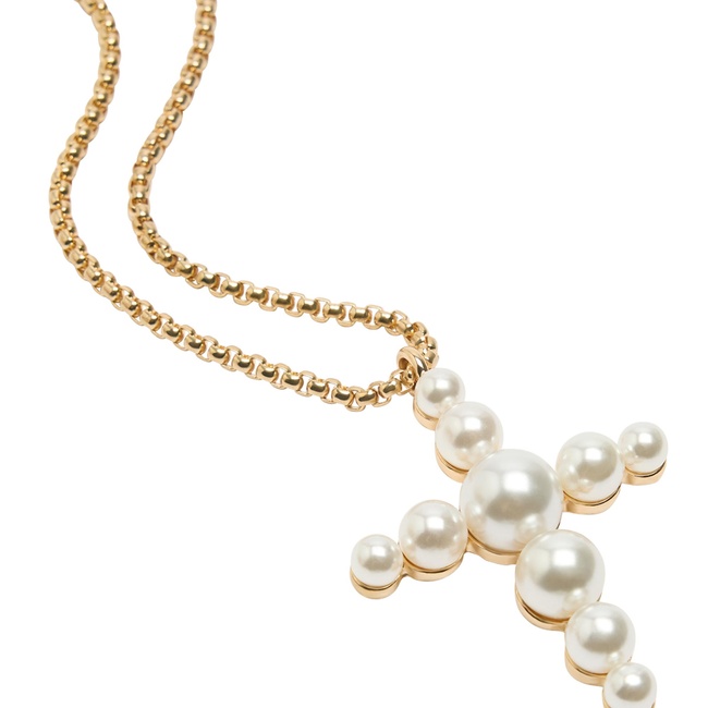 Женское золотое ожерелье Parfois артикул 239529 _PE FW2025 Фото ракурс 2 - Женское золотое ожерелье Parfois артикул 239529 _PE FW2025