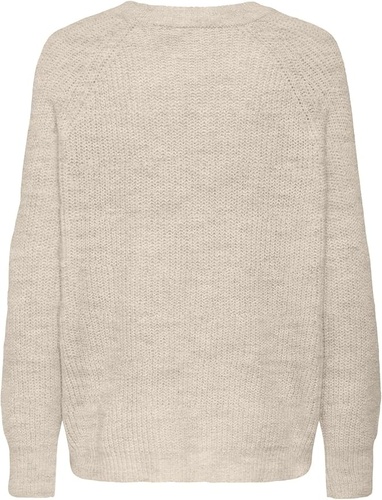 Фото ракурс 2 - Женский серый джемпер Only артикул 15360936 Whitecap Gray FW2025