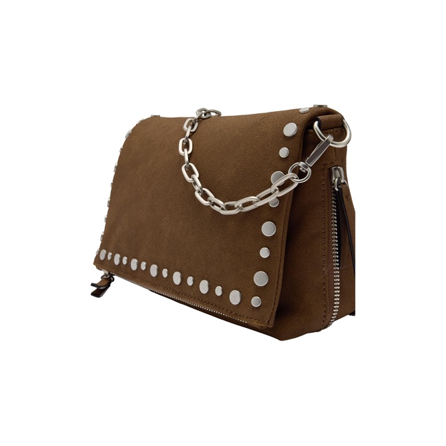 Женская коричневая сумка Parfois артикул 239647 _CA FW2025 Фото ракурс 3 - Женская коричневая сумка Parfois артикул 239647 _CA FW2025