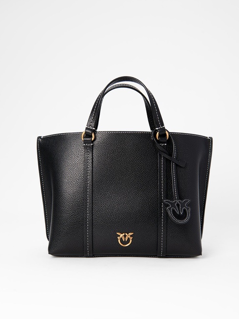 Жіноча чорна сумка Pinko артикул 102833-A1LF Z99Q FW2025 Фото ракурс 1 - Жіноча чорна сумка Pinko артикул 102833-A1LF Z99Q FW2025