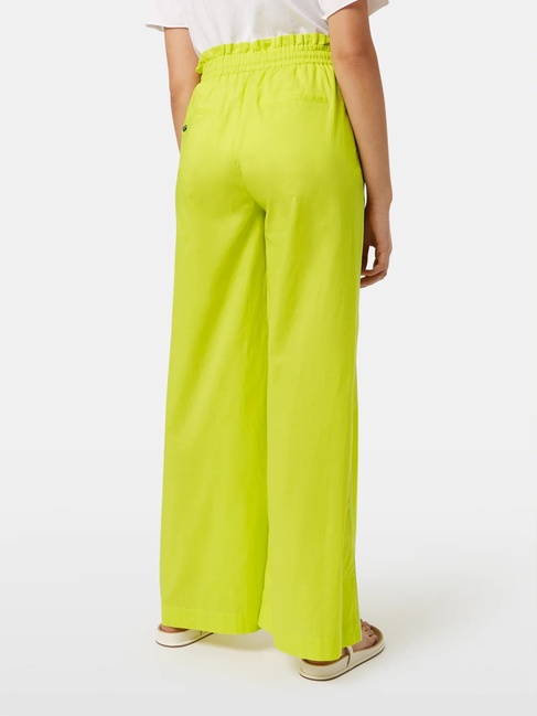 Фото ракурс 2 - Женские зеленые брюки SCOTCH & SODA артикул ULH00592F U738 SS2025