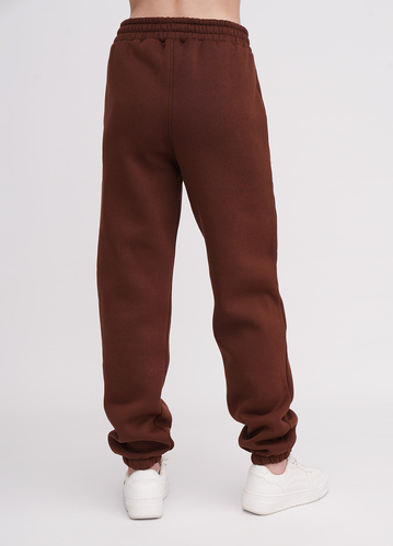 Фото ракурс 2 - Жіночі коричневі штани EQUILIBRI артикул W291 049 200 CINNAMON FW2025