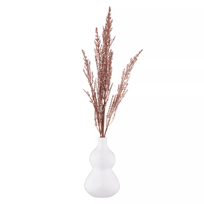 Фото ракурс 2 - Белая ваза Ardesto артикул AR3808W No color FW2025