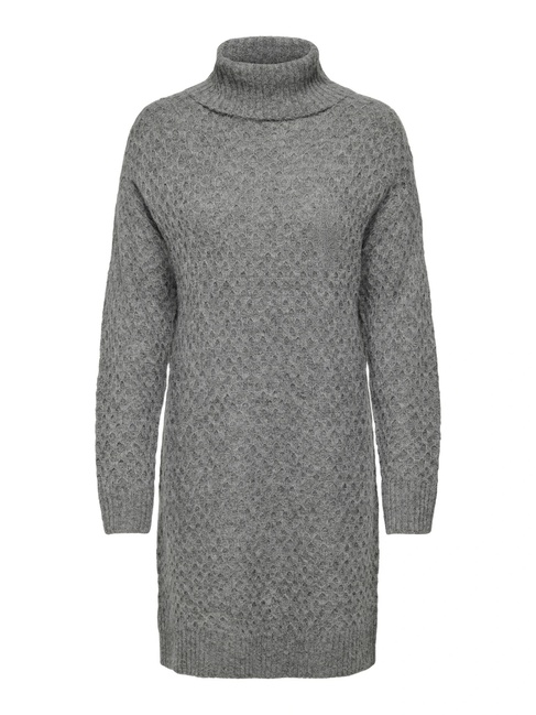 Фото ракурс 3 - Женское серое платье Only артикул 15328357 Medium Grey Melange FW2025