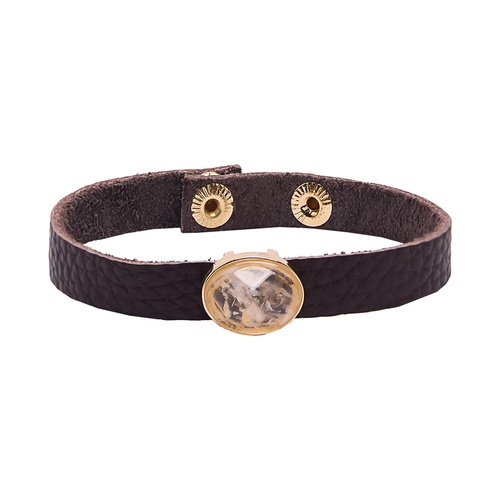 Фото ракурс 1 - Жіночий коричневий браслет Parfois артикул 240858 _DM FW2025