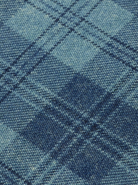 Мужская голубая рубашка SCOTCH & SODA артикул 180860 410 FW2025 Фото ракурс 5 - Мужская голубая рубашка SCOTCH & SODA артикул 180860 410 FW2025