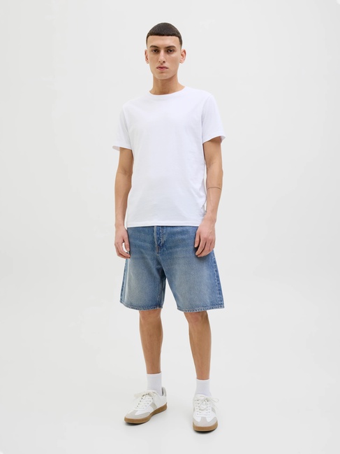 Фото ракурс 5 - Чоловічі сині шорти Jack & Jones артикул 12269533 Blue denim SS2025