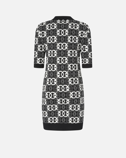 Фото ракурс 6 - Женское серое платье Pinko артикул 106039-A2YD ZZ2 FW2025