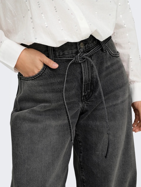 Жіночі чорні джинси Only артикул 15347094 WASHED BLACK FW2025 Фото ракурс 7 - Жіночі чорні джинси Only артикул 15347094 WASHED BLACK FW2025