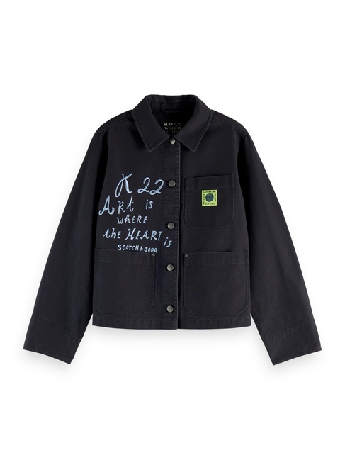 Жіноча коричнева куртка SCOTCH & SODA артикул U9G00782T U078 FW2025 Фото ракурс 5 - Жіноча коричнева куртка SCOTCH & SODA артикул U9G00782T U078 FW2025