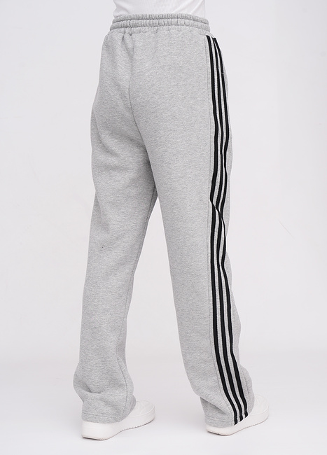 Фото ракурс 2 - Жіночі сірі штани EQUILIBRI артикул W291 051 200 Grey FW2025