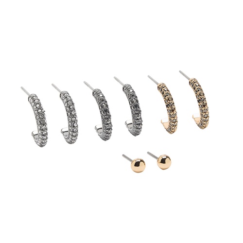 Фото ракурс 1 - Женские серебряные серьги Parfois артикул 242845 _NK SS2026