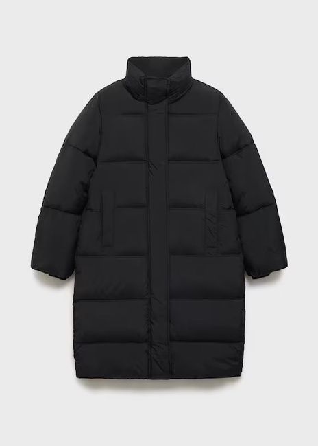 Фото ракурс 5 - Жіноче чорнe пальто Mango артикул 77047664 99 7 season