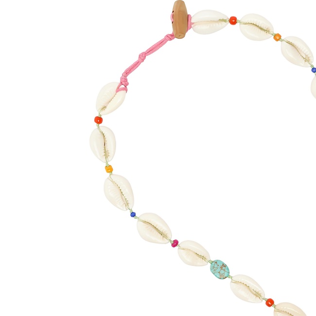 Женское молочное ожерелье Parfois артикул 235039 _BM FW2025 Фото ракурс 3 - Женское молочное ожерелье Parfois артикул 235039 _BM FW2025