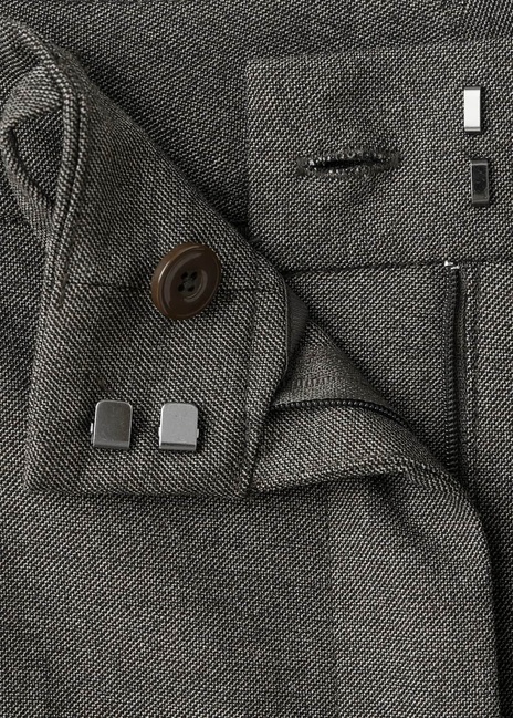 Фото ракурс 6 - Женские коричневые брюки Mango артикул 17097788 30 1 season