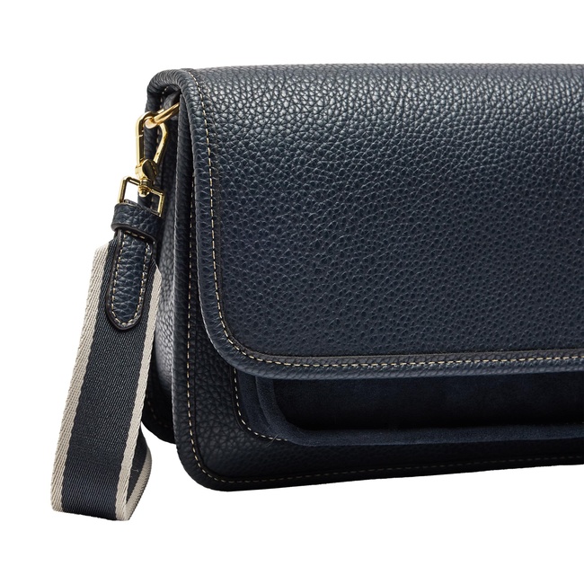 Фото ракурс 3 - Женская синяя сумка Parfois артикул 240739 _NV FW2025