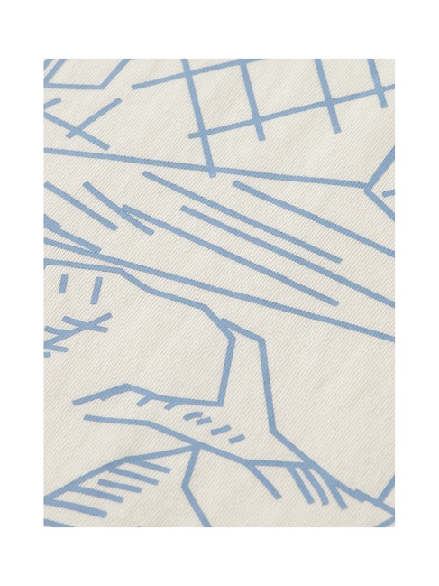 Мужская бежевая футболка SCOTCH & SODA артикул 181300 270 FW2025 Фото ракурс 5 - Мужская бежевая футболка SCOTCH & SODA артикул 181300 270 FW2025