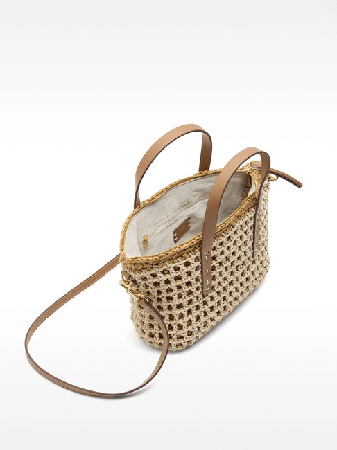 Фото ракурс 3 - Женская бежевая сумка Parfois артикул 229856 NCL SS2025