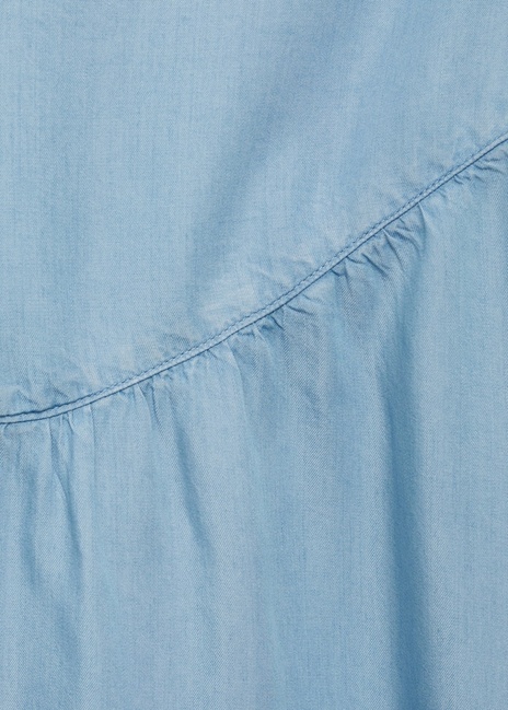 Жіноча синя спiдниця Mango артикул 87088651 TM 8 season Фото ракурс 6 - Жіноча синя спiдниця Mango артикул 87088651 TM 8 season