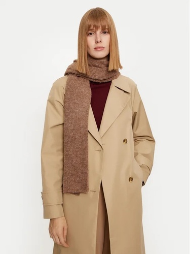 Фото ракурс 1 - Жіночий коричневий шарф Vero Moda артикул 10313639 Brown Lentil FW2024