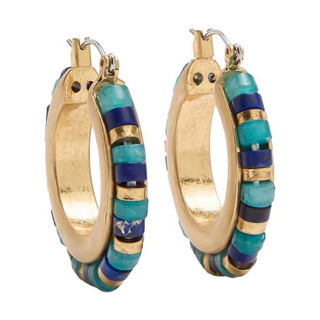 Женские разноцветные серьги Parfois артикул 237413 _HM FW2025 Фото ракурс 1 - Женские разноцветные серьги Parfois артикул 237413 _HM FW2025