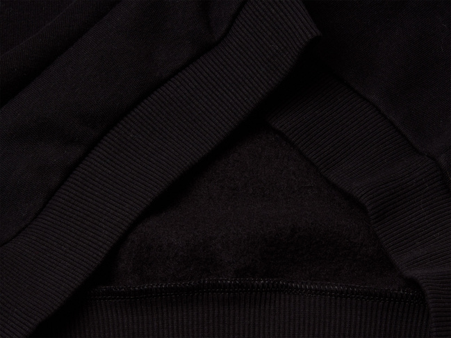 Чорнe худі для дівчаток Benetton артикул 39M2C205E.G 100 25I Фото ракурс 3 - Чорнe худі для дівчаток Benetton артикул 39M2C205E.G 100 25I