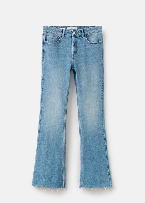 Жіночі сині джинси Mango артикул 27001243 TM 2 season Фото ракурс 3 - Жіночі сині джинси Mango артикул 27001243 TM 2 season