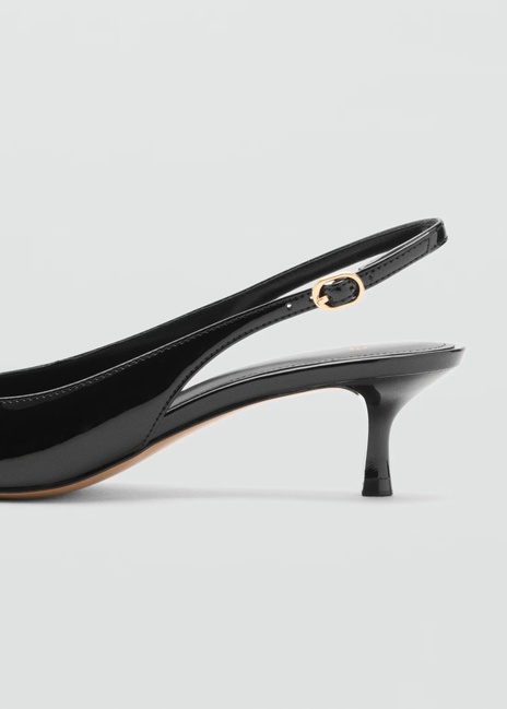 Женские черные туфли Mango артикул 17054112 99 1 season Фото ракурс 4 - Женские черные туфли Mango артикул 17054112 99 1 season