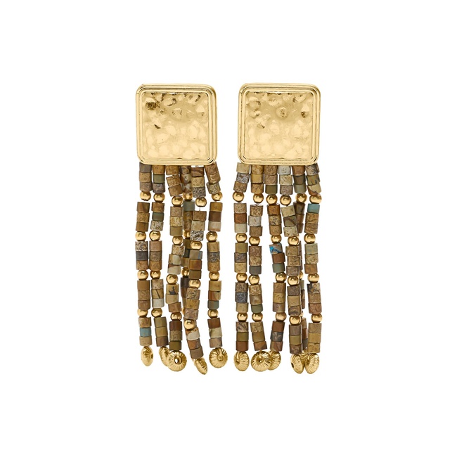 Фото ракурс 1 - Жіночі золоті сережки Parfois артикул 237727 _HM FW2025