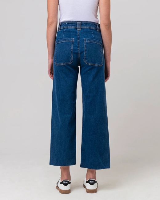 Жіночі сині джинси Piazza Italia артикул 50697 Denim FW2025 Фото ракурс 2 - Жіночі сині джинси Piazza Italia артикул 50697 Denim FW2025