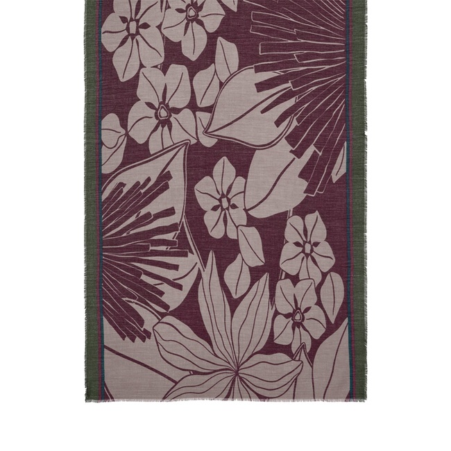 Фото ракурс 3 - Жіночий зелений шарф Parfois артикул 241383 _BU FW2025