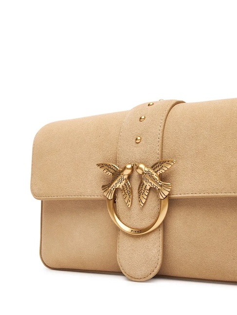 Женская молочная сумка Pinko артикул 104524-A2CC C50Q FW2025 Фото ракурс 3 - Женская молочная сумка Pinko артикул 104524-A2CC C50Q FW2025