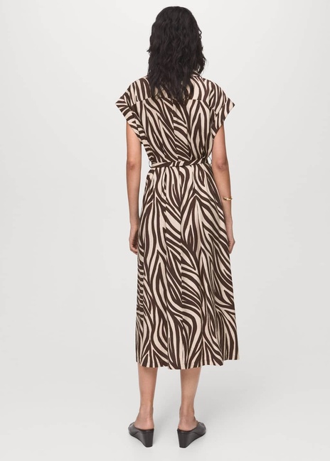 Женское черное платье Mango артикул 17074785 99 1 season Фото ракурс 2 - Женское черное платье Mango артикул 17074785 99 1 season