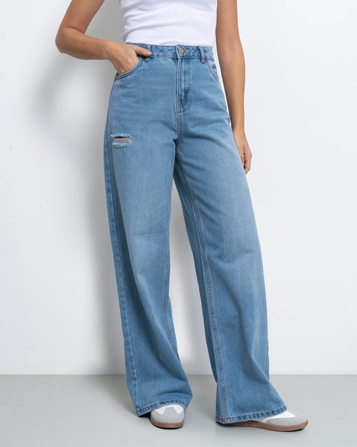 Жіночі сині джинси Piazza Italia артикул 32823 Denim FW2025 Фото ракурс 1 - Жіночі сині джинси Piazza Italia артикул 32823 Denim FW2025