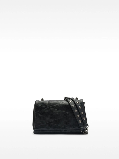 Женская черная сумка Parfois артикул 232313 _BK FW2025 Фото ракурс 3 - Женская черная сумка Parfois артикул 232313 _BK FW2025