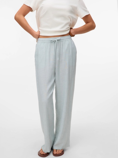 Фото ракурс 5 - Жіночі сірі штани Vero Moda артикул 10305091 Gray Mist SS2025