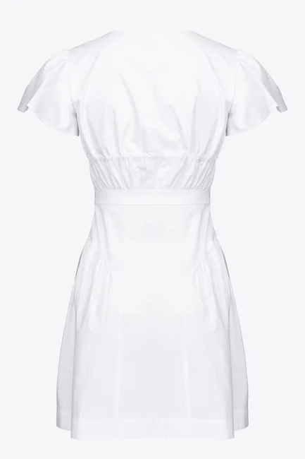Фото ракурс 6 - Жіноча біла сукня Pinko артикул 100949-Y6VW Z04 SS2023